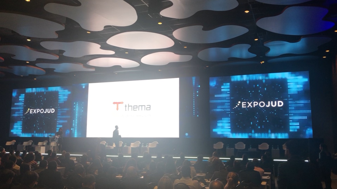 Thema participou como patrocinadora do EXPOJUD 2019, em Brasília/DF